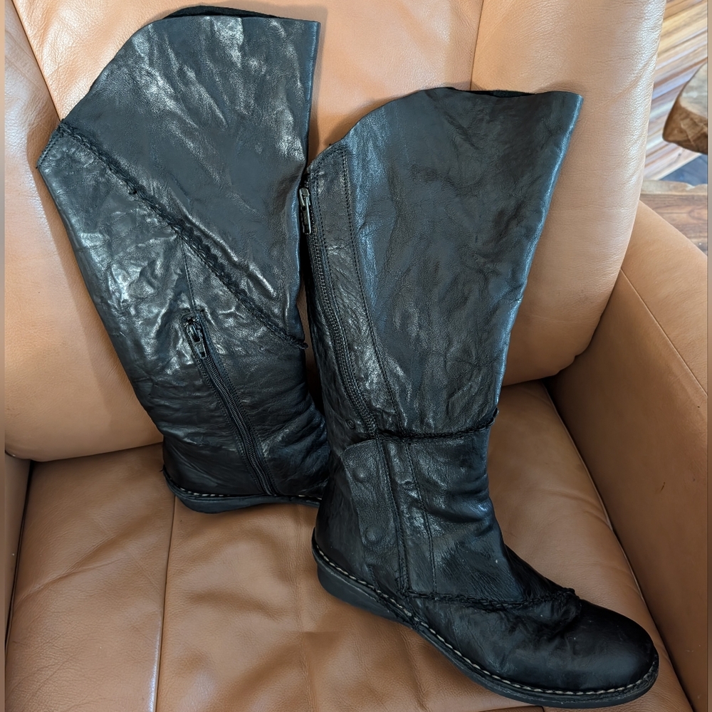 Khrio Tall Leather Boots